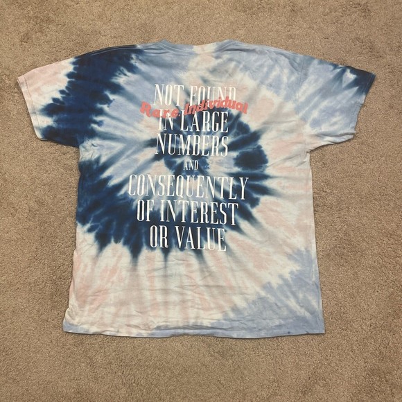 Pink Dolphin Other - Blue Pink Dolphin Men's Tie Dye Rare Individual T Shirt Size Large